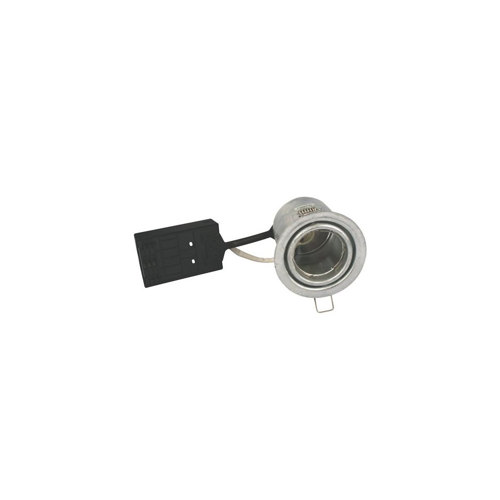 Produktbild för Zeta downlight ISO GU10 galvaniserat stål inomhus/utomhus IP...