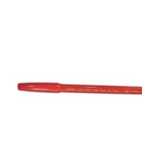 Produktbild för Fiberpenna, Pentel S360, fin, 0,8 mm, röd, förpackning med 1...
