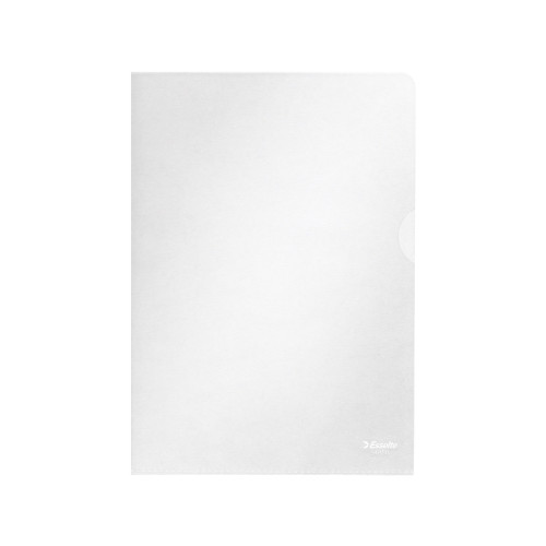 ESSELTE Chartek Esselte A5 arkfickor utan hål, 115 µm, transparent,...