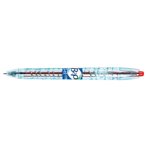 Pilot Pen Gelpenna, Pilot BeGreen B2P, påfyllningsbar, 0,5 mm, röd, fö...