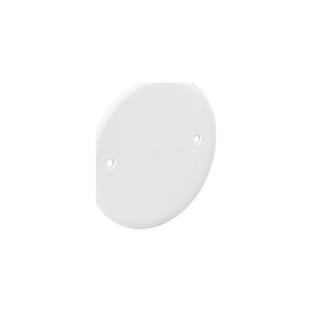 Produktbild för SPELSBERG täcklock för apparatdosa Euro 90x90x2 mm vit polys...