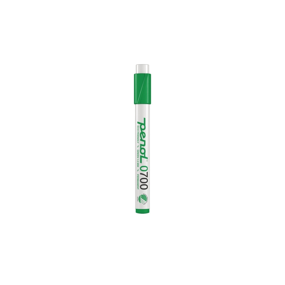 Produktbild för Permanentmarker Penol 0700 1,5 mm grön, förpackning om 10 st