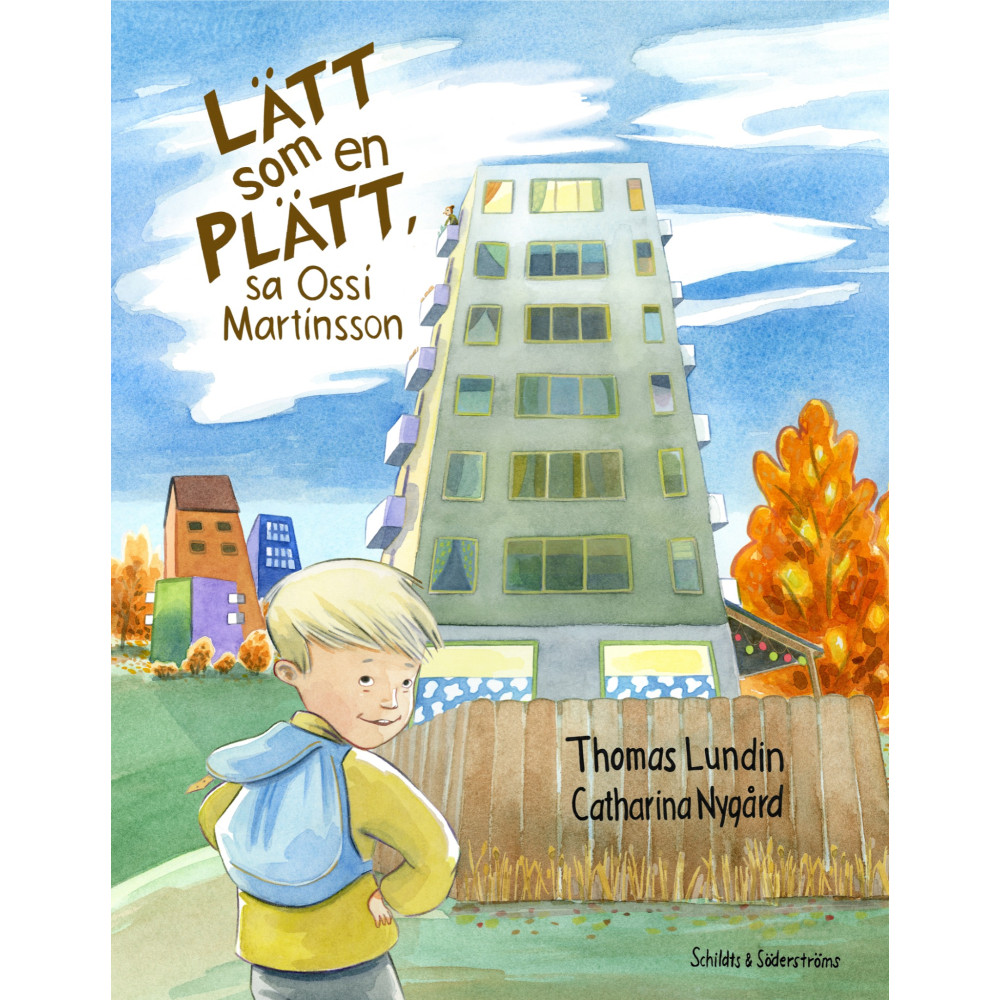 Produktbild för Lätt som en plätt, sa Ossi Martinsson (bok, kartonnage)