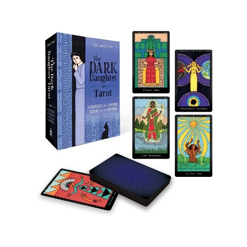 Ellen Lorenzi-Prince The Dark Daughter Tarot: Goddesses of the World Speak from the Depths (Tarot Kit Box Set with 78 Cards and Guide Book)