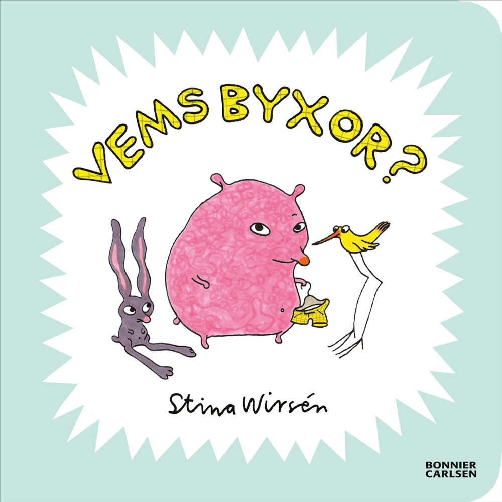 Produktbild för Vems byxor? (bok, board book)