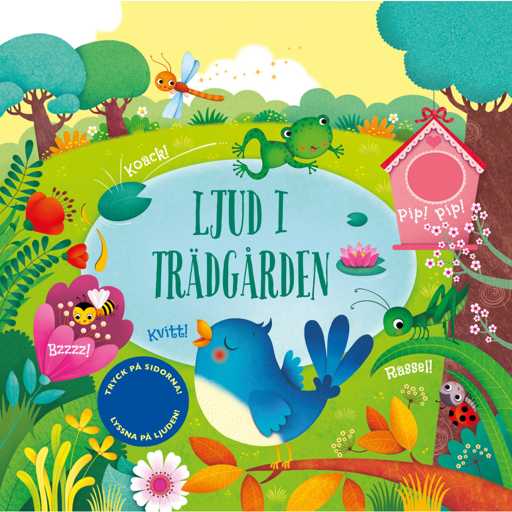 Produktbild för Ljud i trädgården (bok, board book)