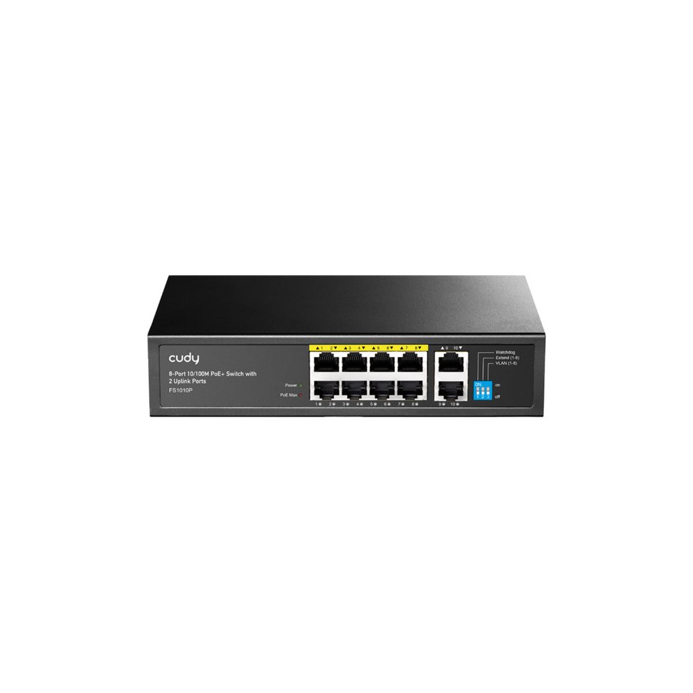 Produktbild för Cudy FS1010P - 3.0 - switch - 10 portar - rackmonterbar