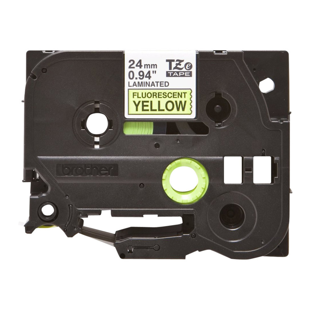 Produktbild för Brother TZe-C51 - fluorescerande tejp - 1 kassett(er) - Rulle (2,4 cm x 5 m)
