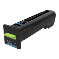 Produktbild för Lexmark - cyan - original - tonerkassett - LCCP, LRP