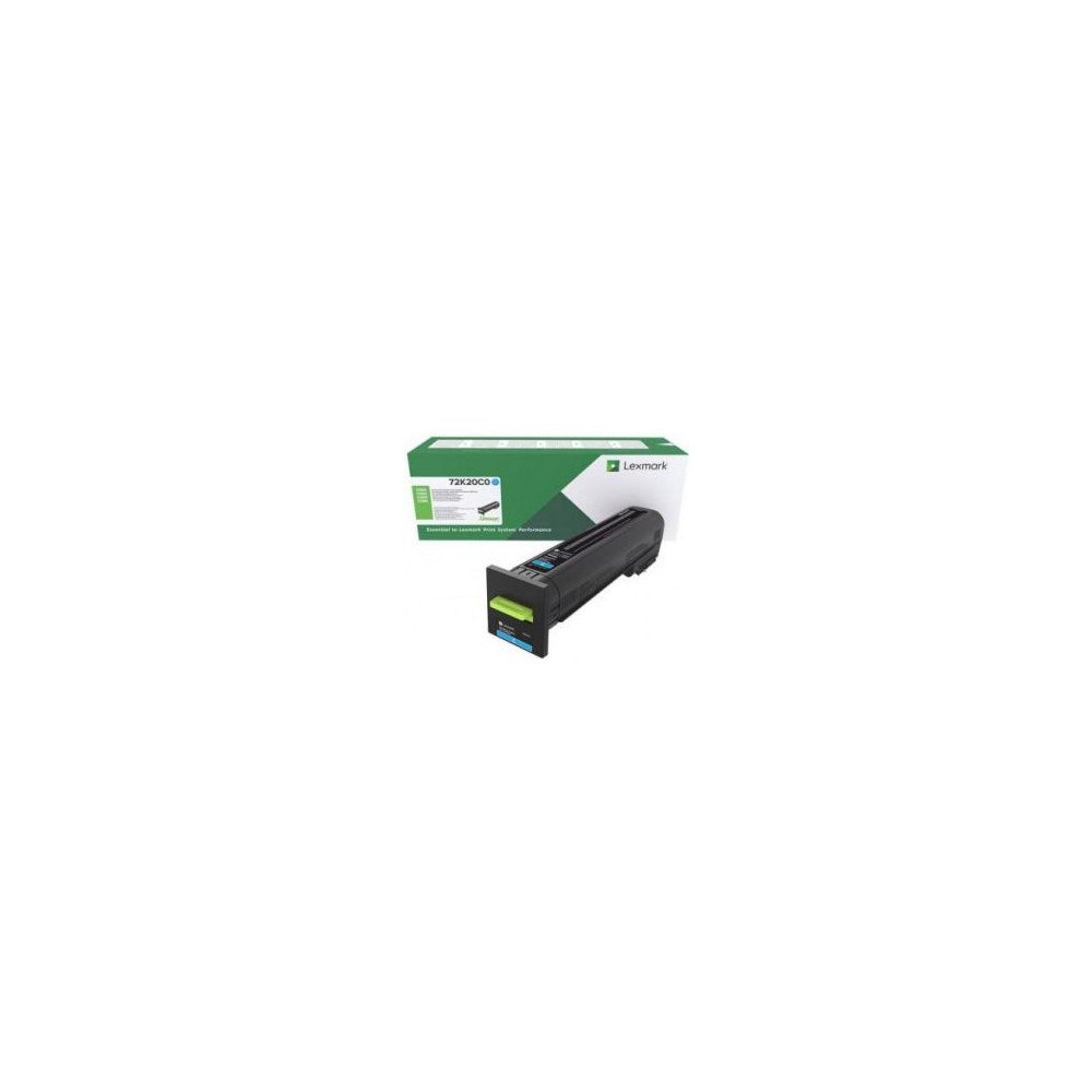 Produktbild för Lexmark - cyan - original - tonerkassett - LCCP, LRP