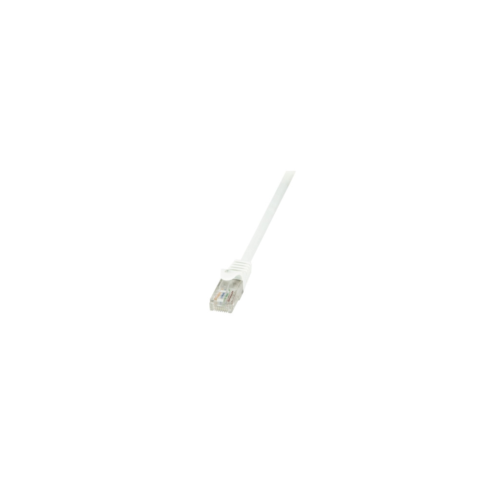 Produktbild för LogiLink EconLine - patch-kabel - vit