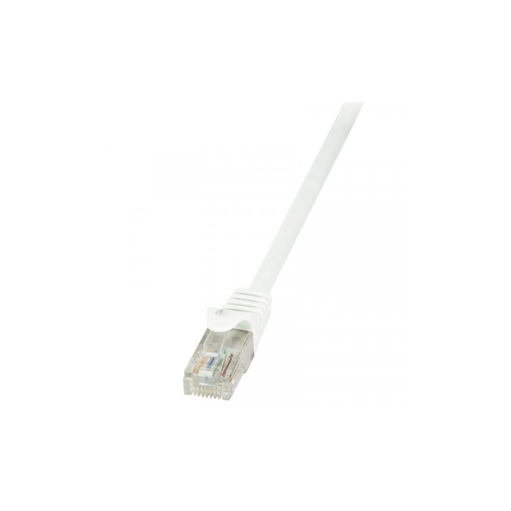 Produktbild för LogiLink EconLine - patch-kabel - vit