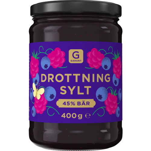 GARANT Drottningsylt 45% Bär 400g