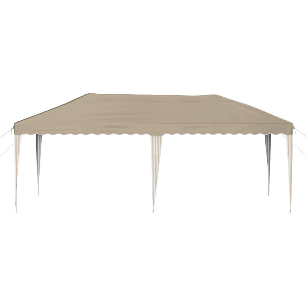 Produktbild för Pop-up Partytält 575 x 290 x 245 cm Gräddvit
