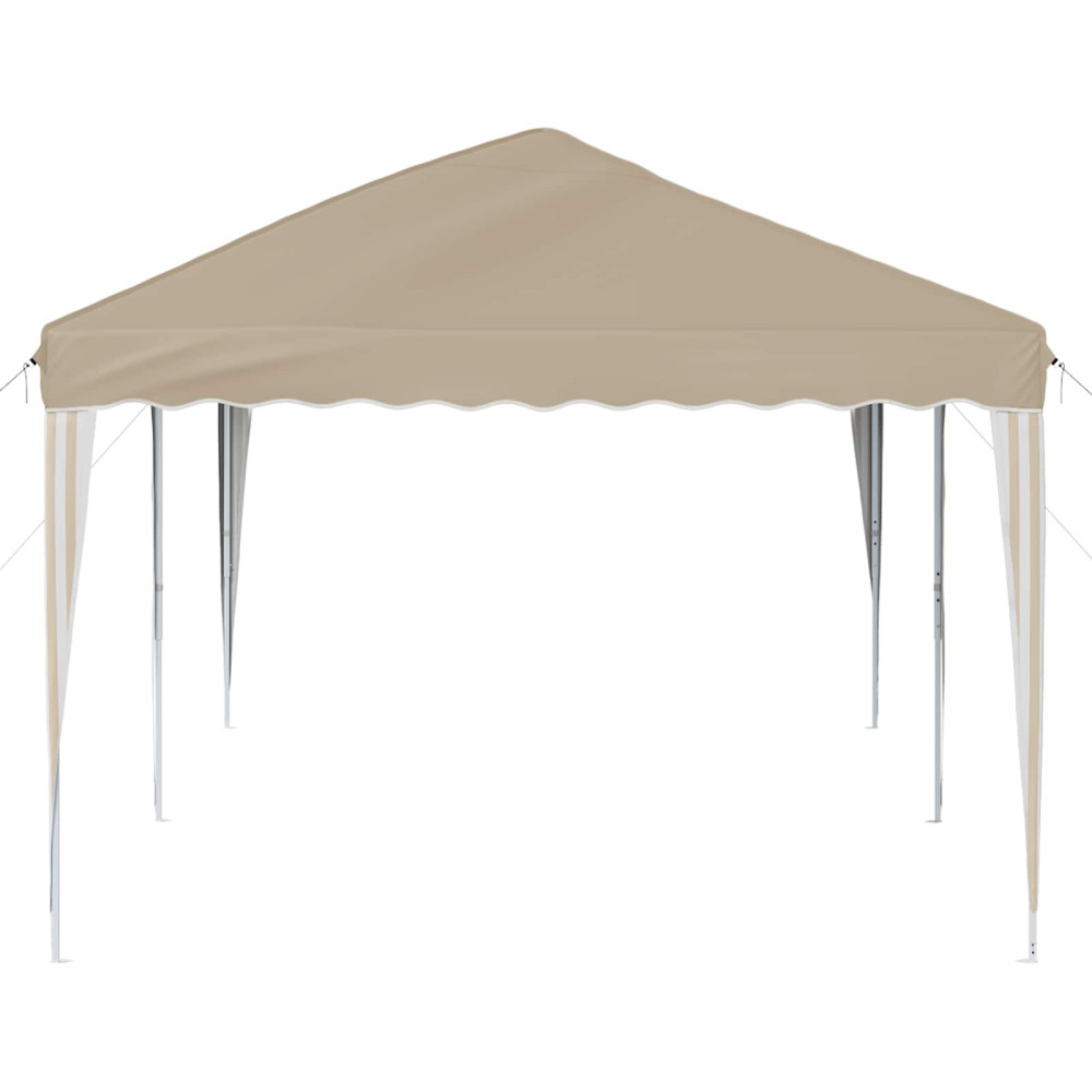Produktbild för Pop-up Partytält 575 x 290 x 245 cm Gräddvit