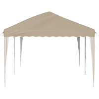 Produktbild för Pop-up Partytält 575 x 290 x 245 cm Gräddvit