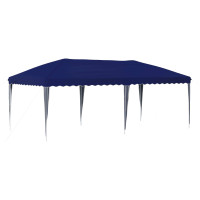 Produktbild för Pop-up Partytält 575 x 290 x 245 cm Blå