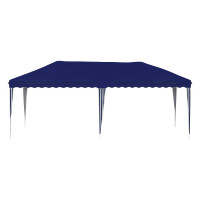 Produktbild för Pop-up Partytält 575 x 290 x 245 cm Blå
