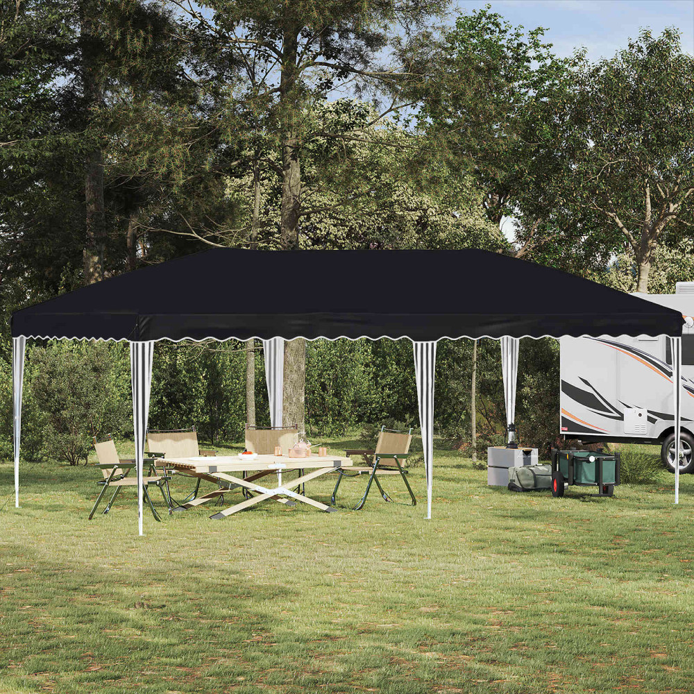Produktbild för Pop-up Partytält 575 x 290 x 245 cm Antracit
