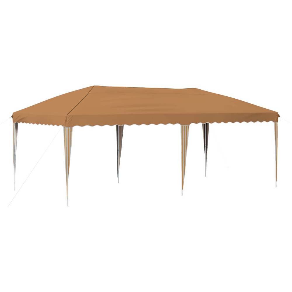 Produktbild för Pop-up Partytält 575 x 290 x 245 cm Beige