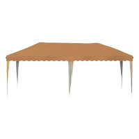 Produktbild för Pop-up Partytält 575 x 290 x 245 cm Beige