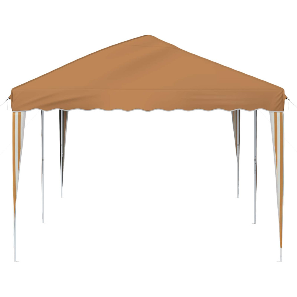Produktbild för Pop-up Partytält 575 x 290 x 245 cm Beige
