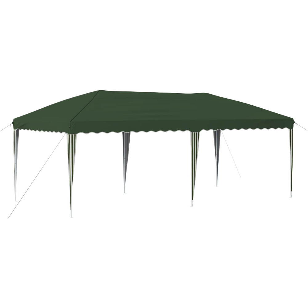 Produktbild för Pop-up Partytält 575 x 290 x 245 cm Grön