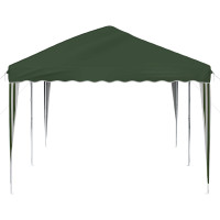 Produktbild för Pop-up Partytält 575 x 290 x 245 cm Grön