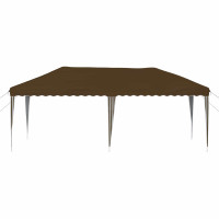 Produktbild för Pop-up Partytält 575 x 290 x 245 cm Taupe