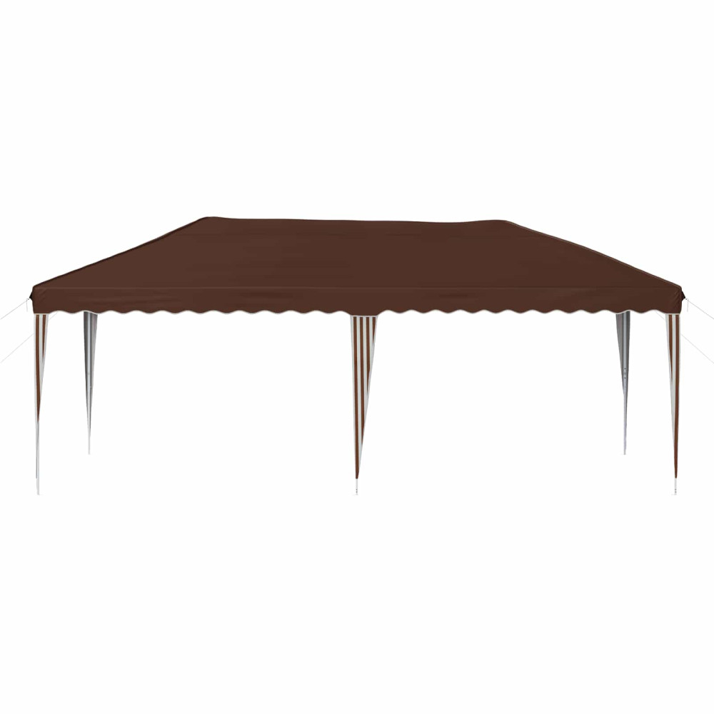 Produktbild för Pop-up Partytält 575 x 290 x 245 cm Brun