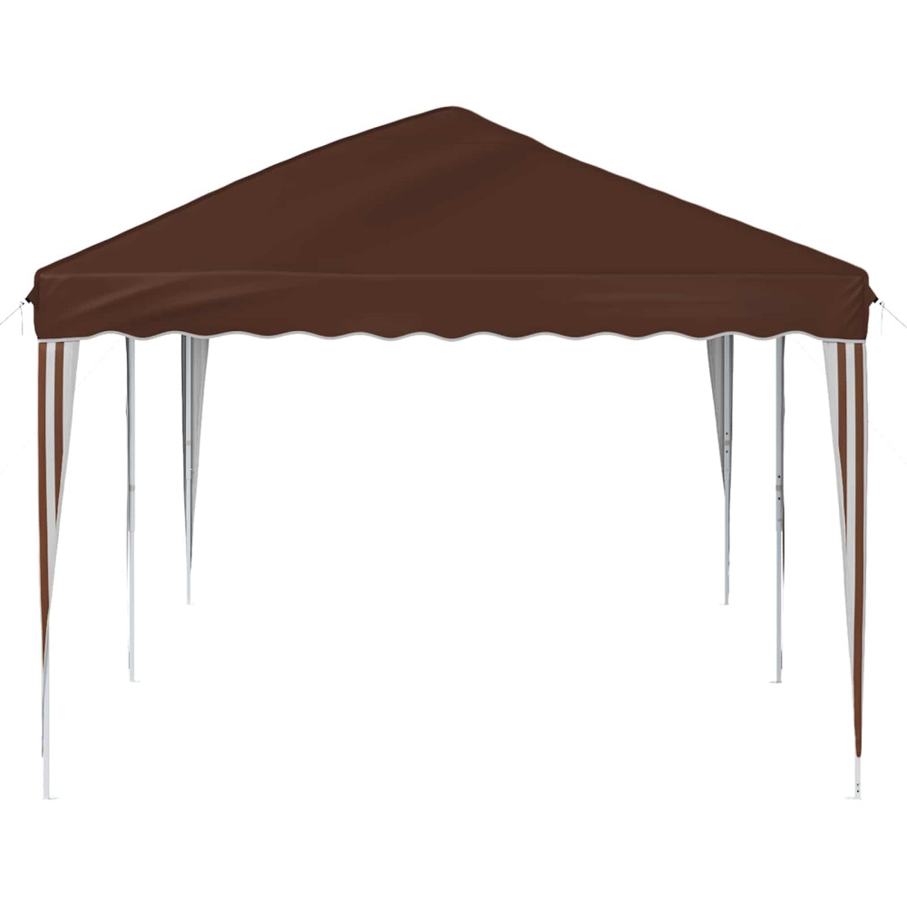 Produktbild för Pop-up Partytält 575 x 290 x 245 cm Brun