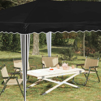 Produktbild för Pop-up Partytält 575 x 290 x 245 cm Svart