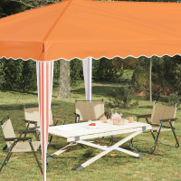 Produktbild för Pop-up Partytält 575 x 290 x 245 cm Orange