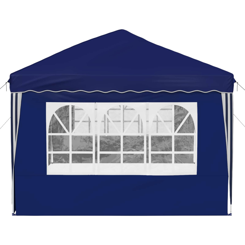 Produktbild för Pop-up Partytält 575 x 289 x 245 cm Blå