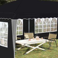 Produktbild för Pop-up Partytält 575 x 289 x 245 cm Antracit