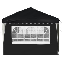 Produktbild för Pop-up Partytält 575 x 289 x 245 cm Antracit