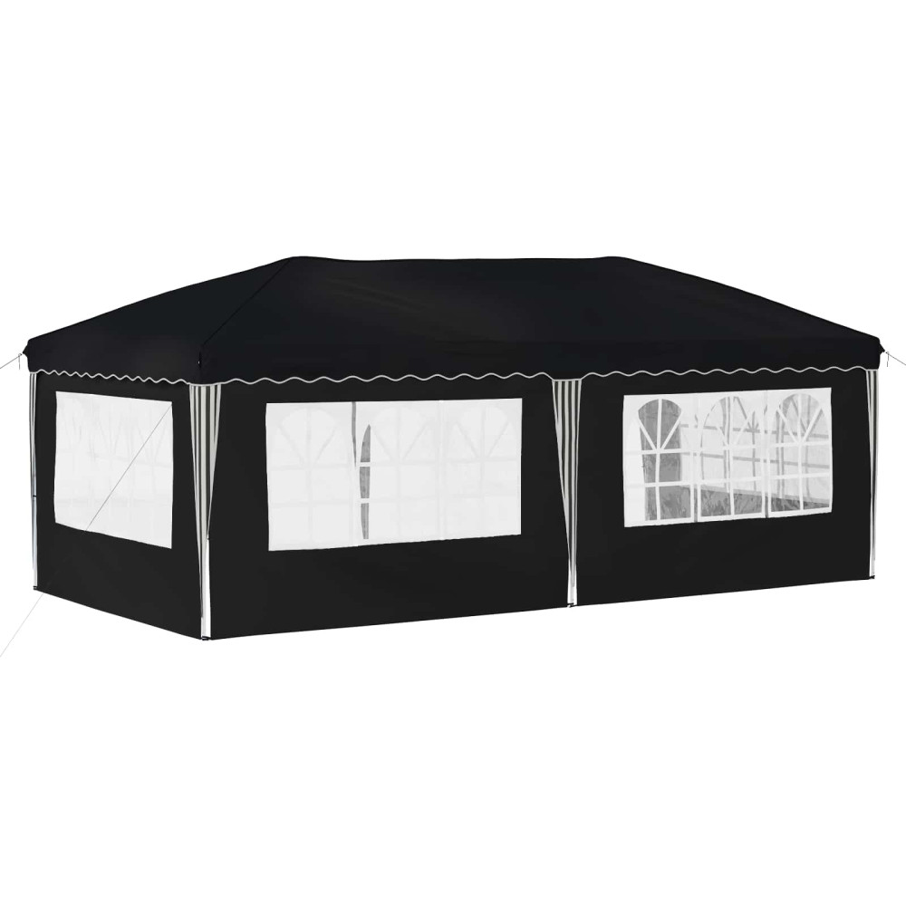 Produktbild för Pop-up Partytält 575 x 289 x 245 cm Antracit