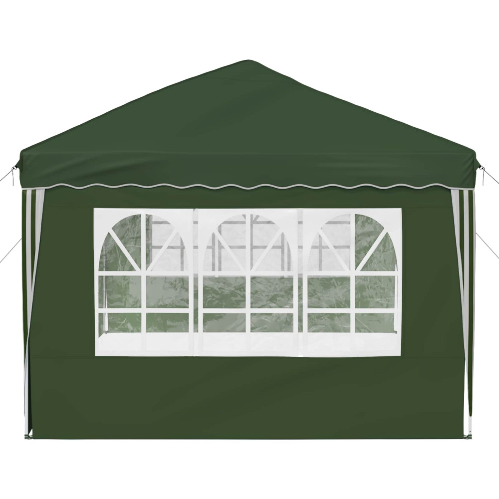 Produktbild för Pop-up Partytält 575 x 289 x 245 cm Grön