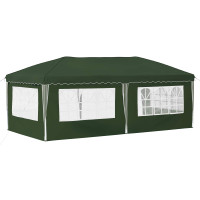 Produktbild för Pop-up Partytält 575 x 289 x 245 cm Grön