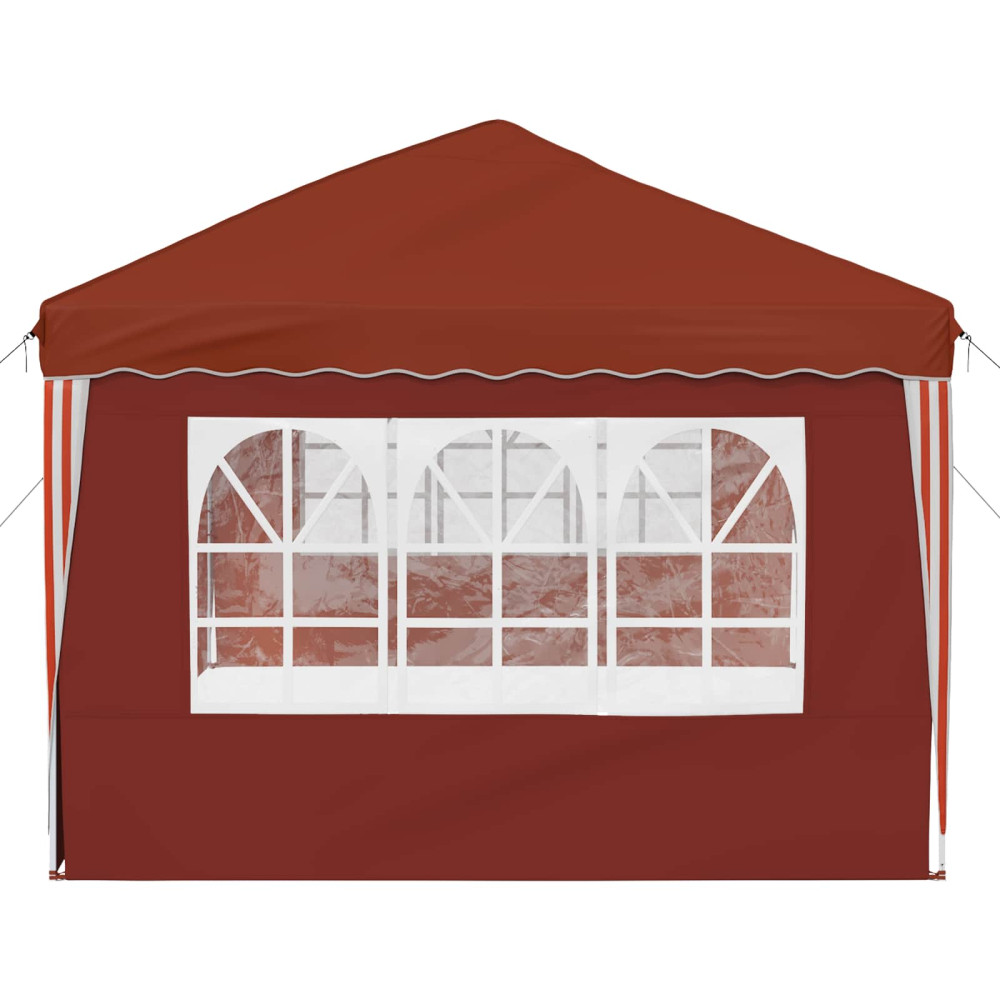 Produktbild för Pop-up Partytält 575 x 289 x 245 cm Terracotta