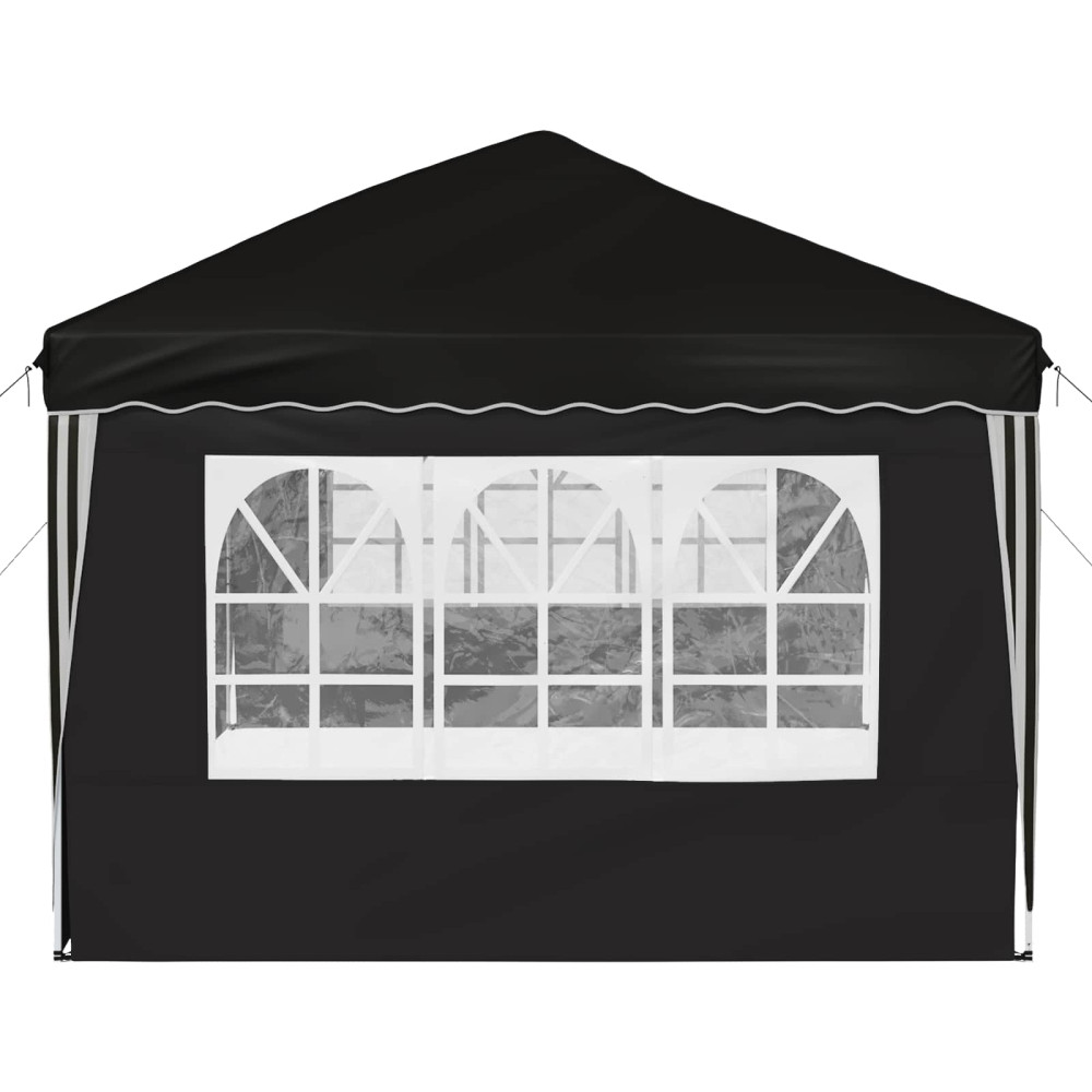 Produktbild för Pop-up Partytält 575 x 289 x 245 cm Svart