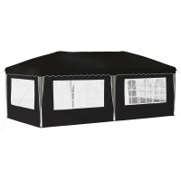Produktbild för Pop-up Partytält 575 x 289 x 245 cm Svart
