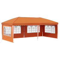 Produktbild för Pop-up Partytält 575 x 289 x 245 cm Orange