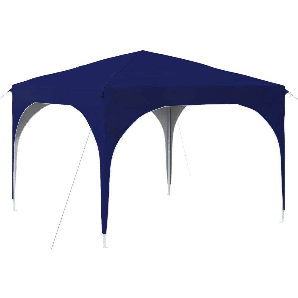Produktbild för Pop-up Partytält 290 x 290 x 245 cm Blå