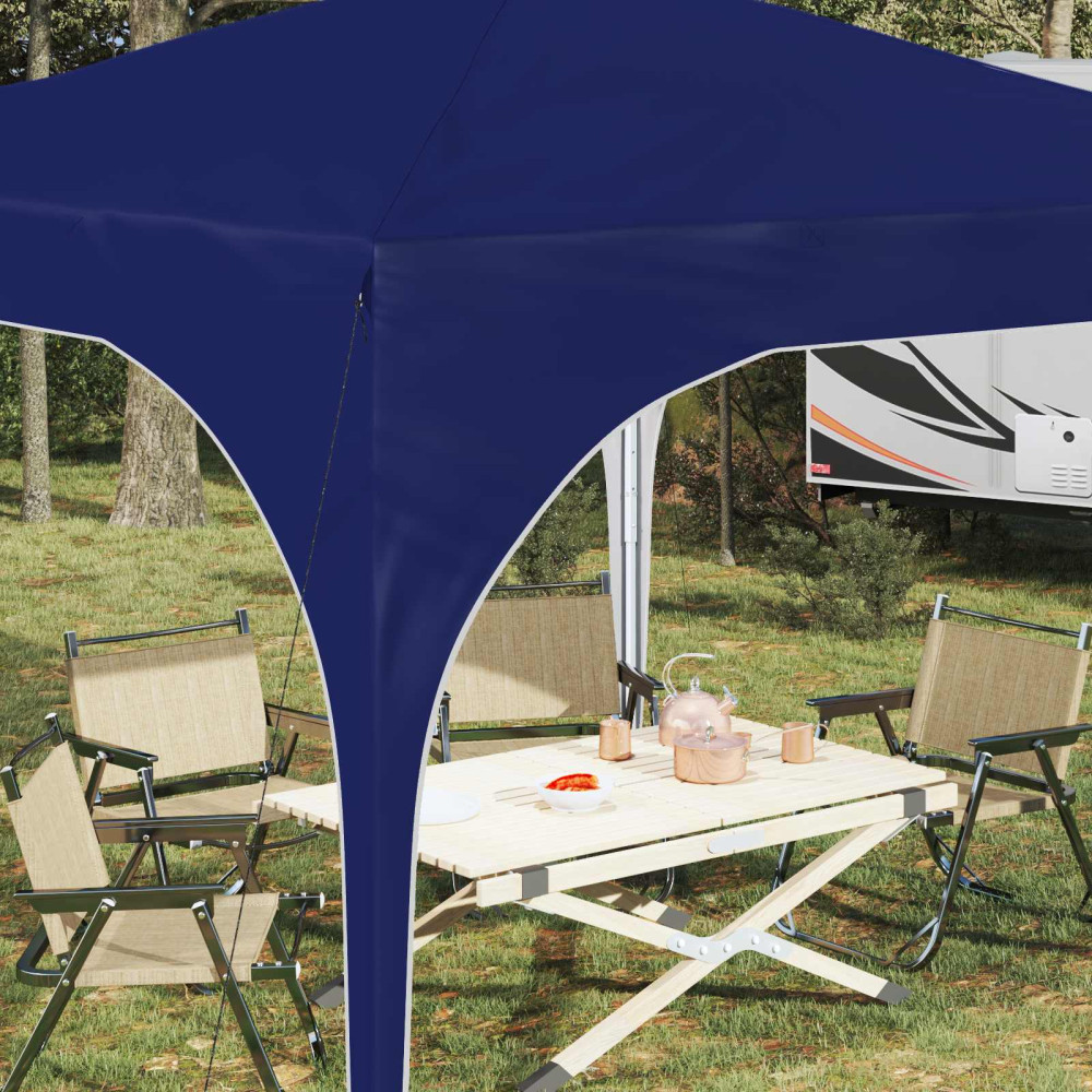 Produktbild för Pop-up Partytält 290 x 290 x 245 cm Blå