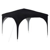 Produktbild för Pop-up Partytält 290 x 290 x 245 cm Antracit