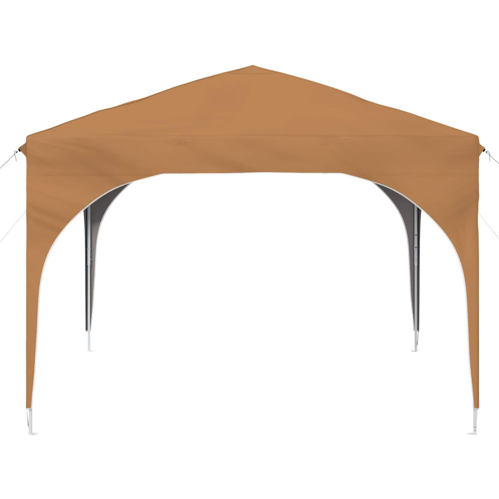 Produktbild för Pop-up Partytält 290 x 290 x 245 cm Beige