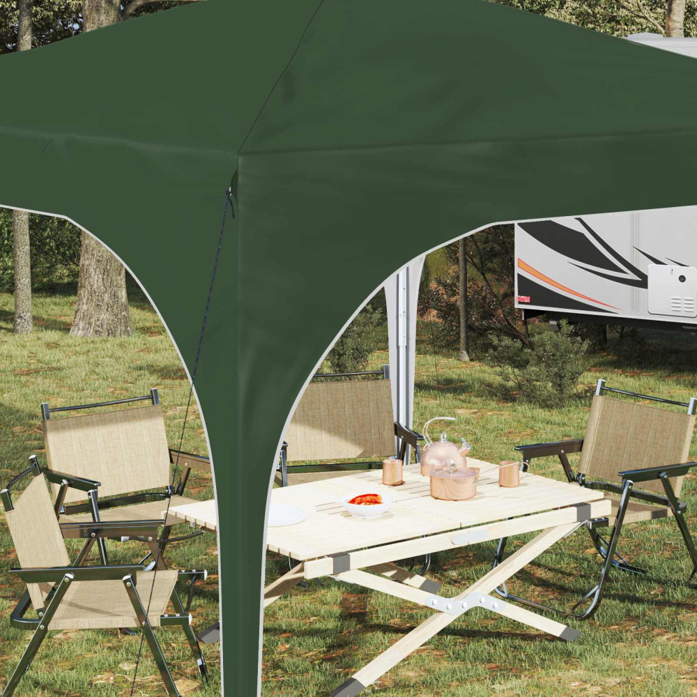 Produktbild för Pop-up Partytält 290 x 290 x 245 cm Grön
