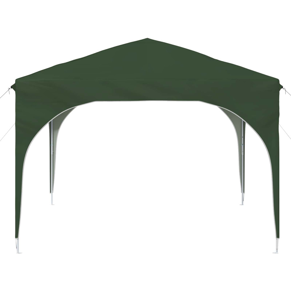 Produktbild för Pop-up Partytält 290 x 290 x 245 cm Grön