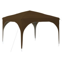 Produktbild för Pop-up Partytält 290 x 290 x 245 cm Taupe
